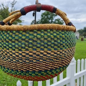 Adametu Hand woven Bolga basket